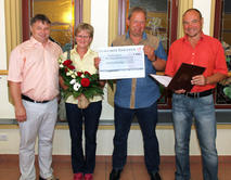 Bildunterschrift: Dass die Gemeinde Barleben die Schaffung von selbstgenutztem Wohnraum f&ouml;rdert, haben Christine und Mario Brunner von einem Nachbarn erfahren. 1 Millionen Euro wurden bereits an Zusch&uuml;ssen ausgesch&uuml;ttet.