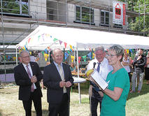 Richtfest Kita Ebendorf - Danksagung Schuchadt