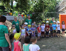 Bild vergr&ouml;&szlig;ern: Richtfest Kita Ebendorf - Kinderprogramm