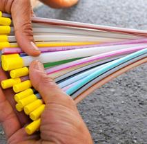 Bild vergr&ouml;&szlig;ern: Glasfasernetz Glasfasern Breitband