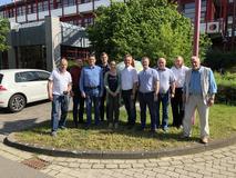 Bild vergr&ouml;&szlig;ern: Delegation aus Wei�russland am IGZ
