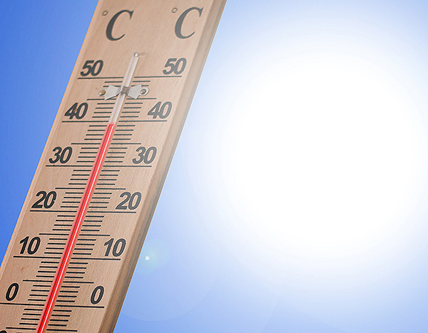 Thermometer Sonne