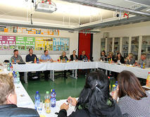 Gemeinschaftsschulstammtisch Gespr�chsrunde