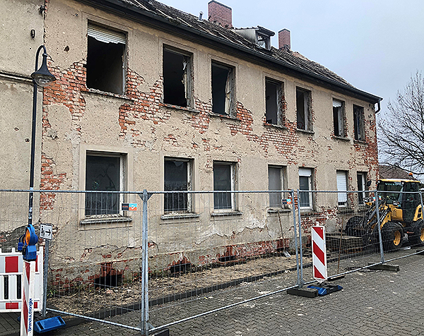Abrisshaus Abendstraße 4