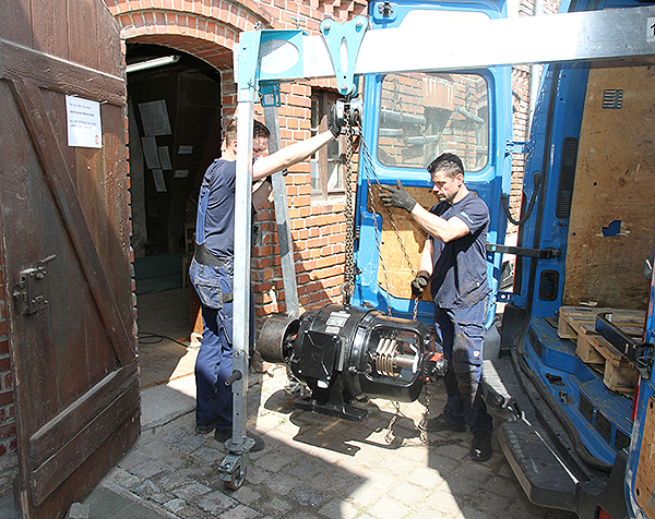Motor Mühle Einbau Ebendorf