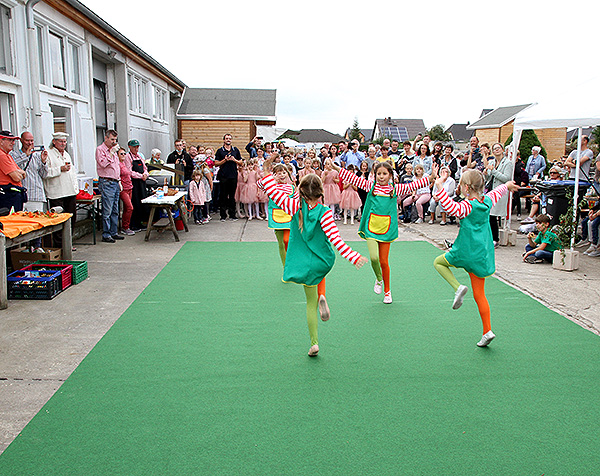 Fundusfest Heimatverein Auftritt Ballettschule