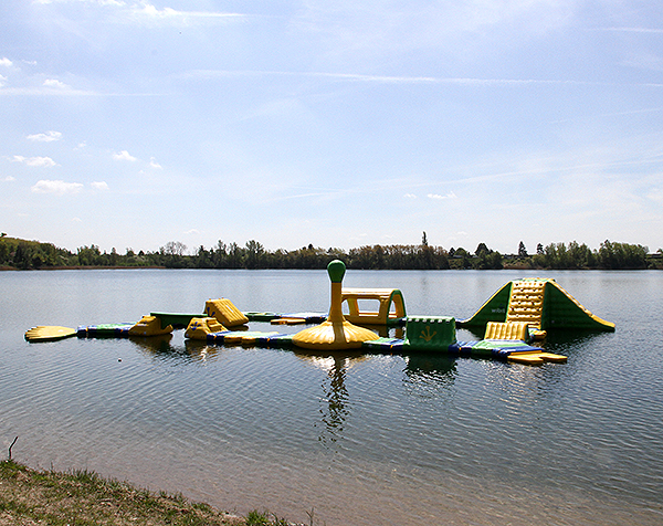 Wassersportpark ist Attraktion der Saison am Jersleber See