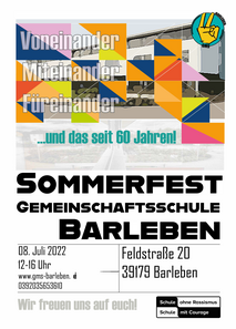 Bild vergr&ouml;&szlig;ern: Sommerfest Gemeinschaftsschule Barleben