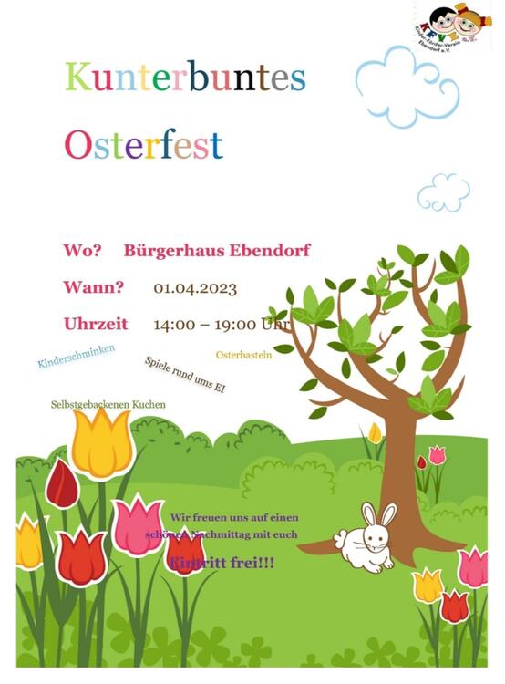Interner Link: Zur Veranstaltung Kunterbuntes Osterfest 