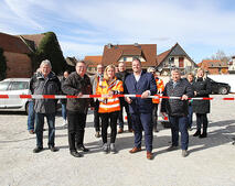Eiweihung Parkplatz Schulstra�e