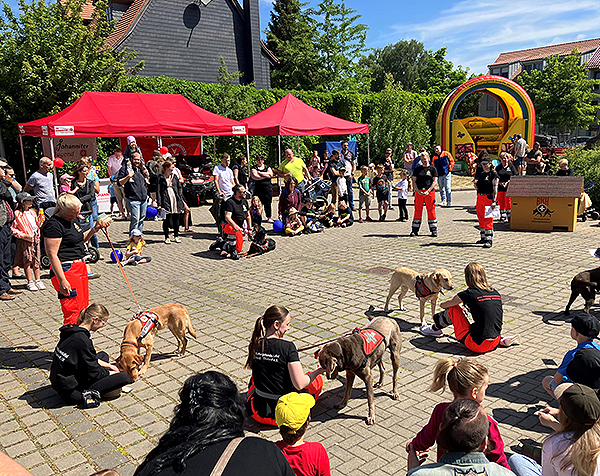 Blaulichttag Hundestaffel