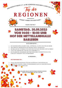 Bild vergr&ouml;&szlig;ern: Plakat Tag der Regionen // Erntefest