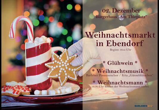 Interner Link: Zur Veranstaltung Weihnachtsmarkt in Ebendorf