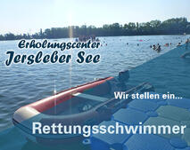 Bild vergr&ouml;&szlig;ern: Rettungsschwimmer Jersleber See