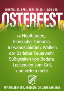 Bild vergr&ouml;&szlig;ern: Plakat Osterfest am Barleber Anger