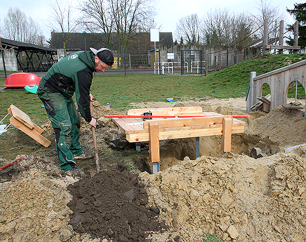 Ebendorfer Spielplatz hat weitere Geräte bekommen