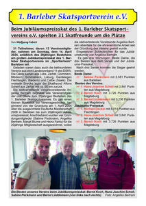 Bild vergr&ouml;&szlig;ern: Bericht Jubil�umspreisskat