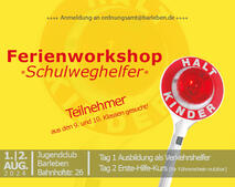 Bild vergr&ouml;&szlig;ern: Grafik Schulweghelfer Workshop