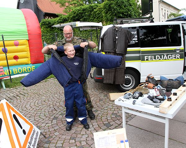 Blaulichttag Hundeführer Feldjäger