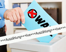 Bild vergr&ouml;&szlig;ern: Grafik Wahlen Ausz�hlung live
