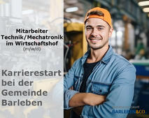 Bild vergr&ouml;&szlig;ern: Grafik Stellenausschreibung MA Technik Wihof