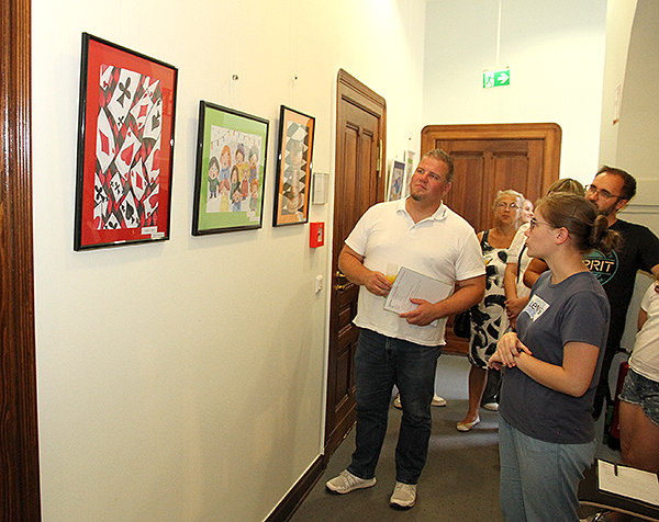 Ausstellungseröffnung OK-Live