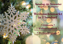 Bild vergr&ouml;&szlig;ern: Plakat Weihnachtsmarkt Ebendorf 2024