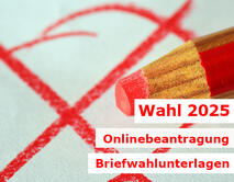 Bild vergr&ouml;&szlig;ern: Bundestagswahl 2025 Briefwahlunterlagen