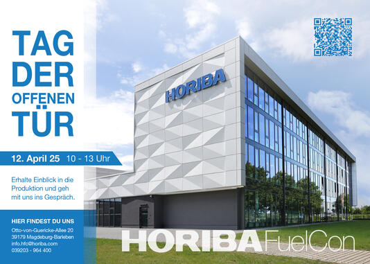 Interner Link: Zur Veranstaltung Veranstaltung Tag der offenen Tür 2025 bei HORIBA FuelCon