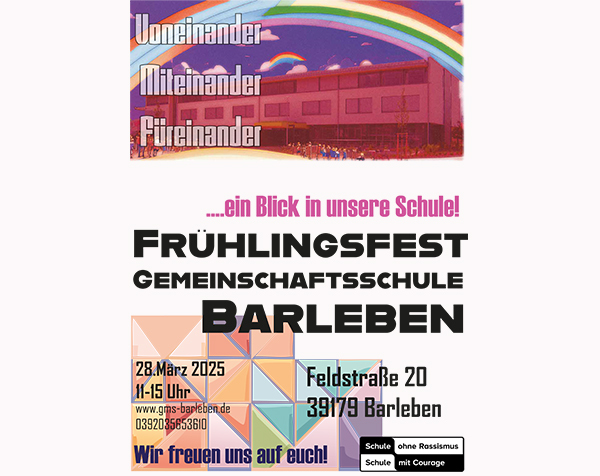 Flyer Frühlingsfest GMS