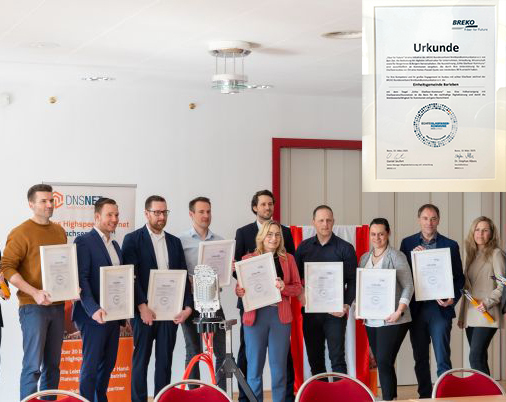 Gemeinde Barleben als echte Glasfaserkommune ausgezeichnet