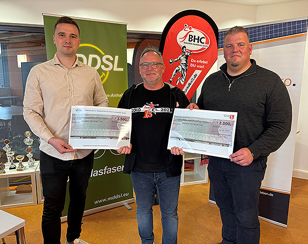Gemeinsames Engagement für den Handballnachwuchs