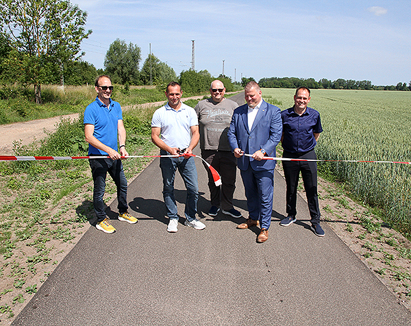 Radweg freigegeben