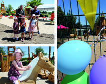 Spielplatzer�ffnung Ackerstra�e Kollage