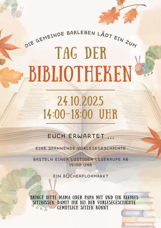 Interner Link: Zur Veranstaltung Tag der Bibliotheken