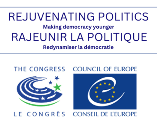 Aufruf zur Bewerbung junger Menschen für die Initiative »Politik neu gestalten« des Kongresses der Gemeinden und Regionen 2026