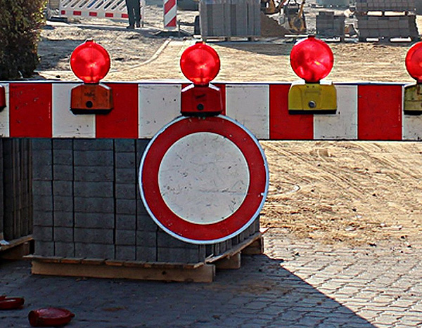 Straßensperrung