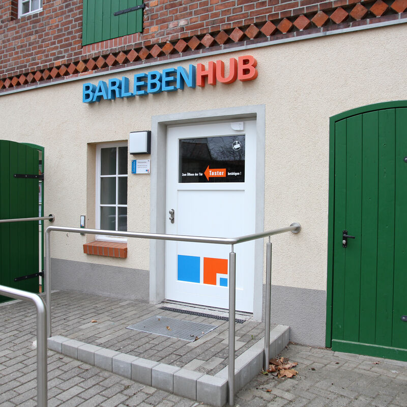 Bild vergr&ouml;&szlig;ern: BarlebenHUB Au�enansicht