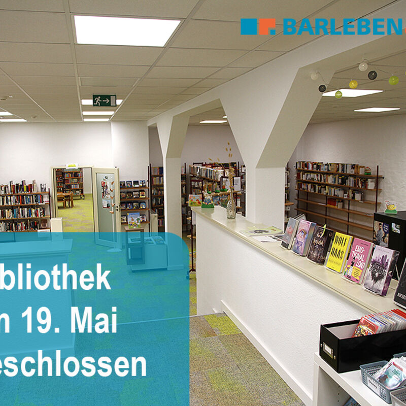 Bild vergr&ouml;&szlig;ern: Bibliothek geschlossen