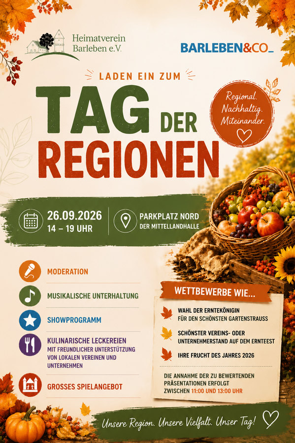 Bild vergr&ouml;&szlig;ern: Flyer Tag der Regionen