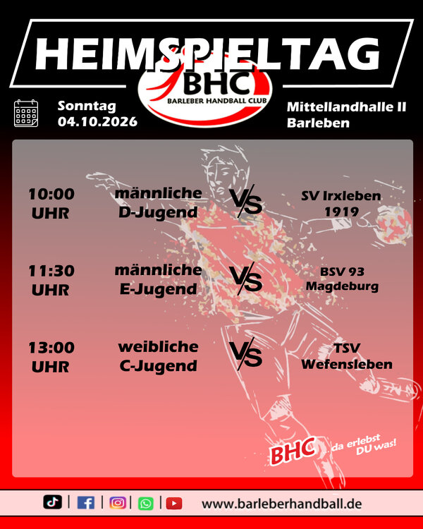 Bild vergr&ouml;&szlig;ern: Heimspieltagsfyler BHC