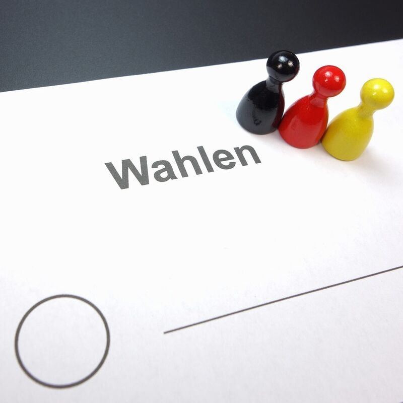 Wahlen Stimmzettel 