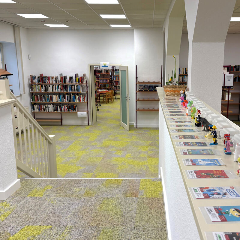 Bild vergr&ouml;&szlig;ern: Bibliothek Innenansicht