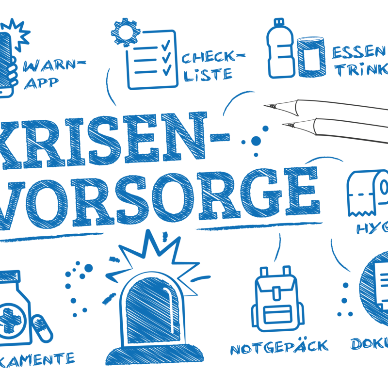 Bild vergr&ouml;&szlig;ern: Grafik Krisenvorsorge