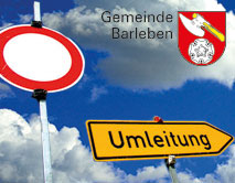 Stra&szlig;enarbeiten in Barleben und Ebendorf