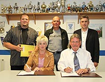 SG Eintracht Ebendorf und die Gemeinde Barleben unterzeichnen Vereinbarung